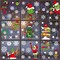 Christmas Window Clings Decorations for Glass Windows Winter Stickers Snowflakes Christmas Decorations Christmas Window Stickers for Holiday Window Clings Winter Decorations 10 Sheet